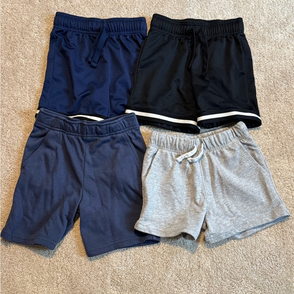 4T OshKosh B'gosh Kids' Shorts - Navy, Black, Gray